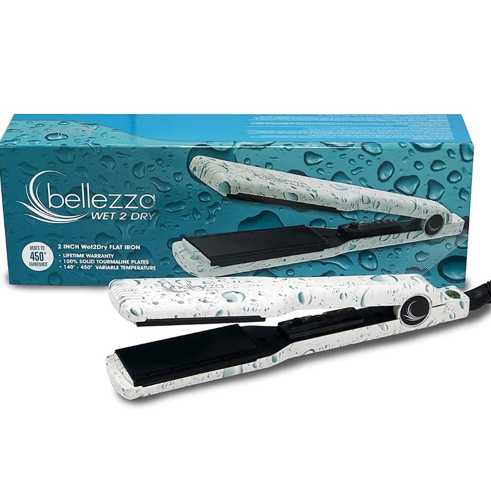 Bellezza Lumino Wet to Dry 2" Inch Flat Iron